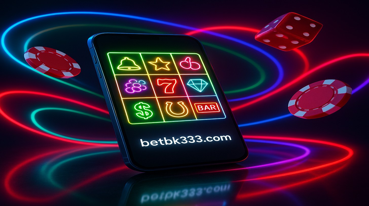 betbk333 অ্যাপ ব্যানার—একটি প্রচারমূলক গ্রাফিক্যাল ব্যানার